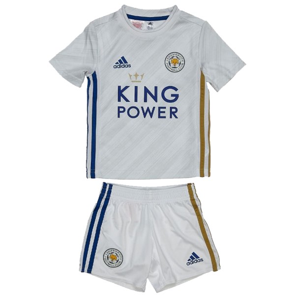 Camiseta Leicester City Segunda equipo Niños 2020-21 Blanco